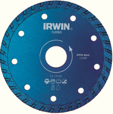 Круг алмазный IRWIN 150*22 150DT (10505926) turbo