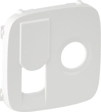 Лицевая панель для Розетки TV+RJ45 Белая ALLURE LEGRAND