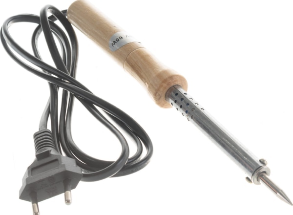 Паяльник ПД 220 В 65 Вт деревянная ручка (блистер) PROCONNECT
