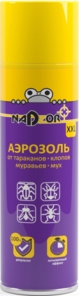 Аэрозоль универсальный от всех насекомых (клопы, тараканы, мухи, комары) XXL Nadzor (DIH00XXL)