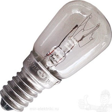 Лампа 10Вт Е-14  для бытовой техники 50/2000