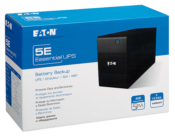 ИБП  5E500i USB DIN 500ВА/300Вт (линейно-интерактивный) время автономной работы 70%-7мин.