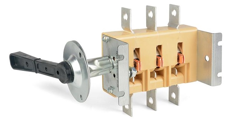 Рубильник ВР32-35В3/0 правая рукоятка HLT