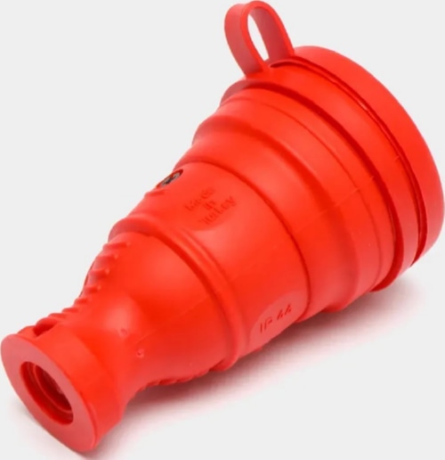 Разъём (штепсель) каучук c/з 16A IP44 красный 5511701