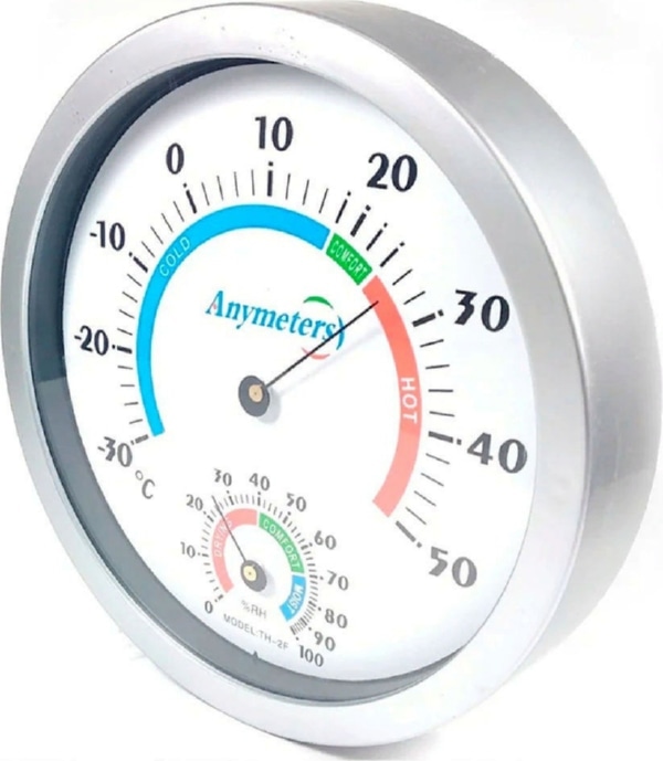 Термометр-гигрометр стрелочный круглый комната-влажность TH101B Стан