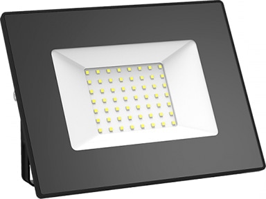 Прожектор LED 6500K  70W 6300Lm IP65 черный Gauss