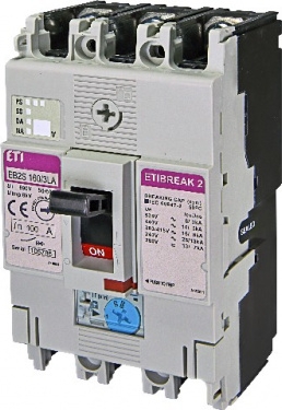Автоматический выключатель EB2S 160/3LA 100A 3p ETI