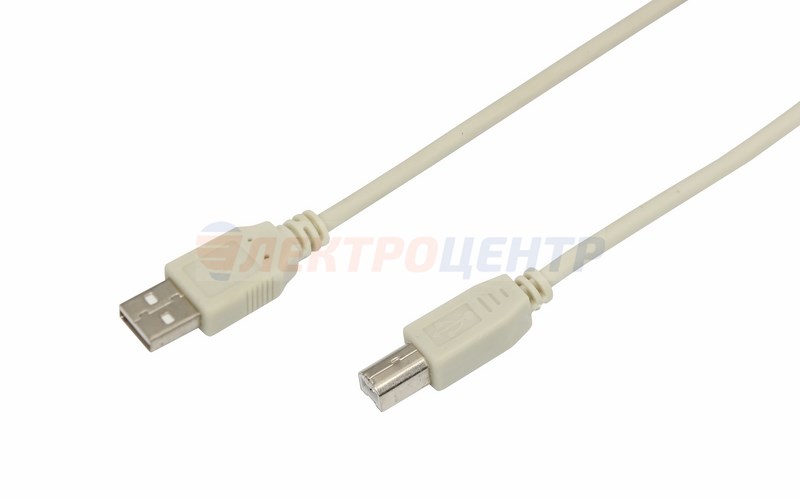 Шнур  USB-А (male) - USB-B (male)  3M  REXANT