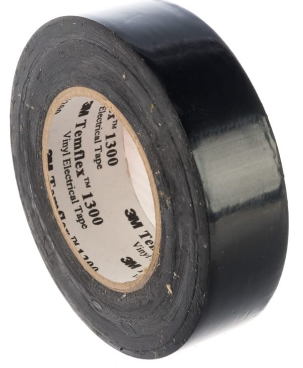 Изолента Temflex 165, черная, 19 мм x 20 м