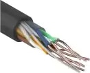 ITK Кабель компьютерный U/UTP, кат.5E 4х2х24AWG solid, LDPE (уличный), 305м (акц)