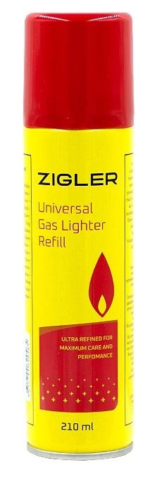 Газ для заправки зажигалок 210мл ZIGLER 24-24