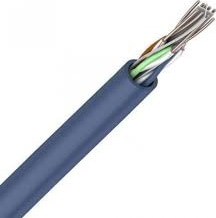 Кабель REXANT UTP 4PR  23AWG  CAT6  305м (медь) синий