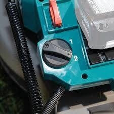 Газонокосилка аккумуляторная DLM462Z (BL 2х18В, 1600Вт, дека 46см, привод 2,5-5км/ч,3в1,ADT,XPT) Mak