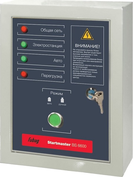 Блок автоматики АВР (Startmaster BS6600 для  BS6600 DA ES) FUBAG, гарантия 2 года)
