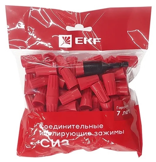 Соединительный изолирующий зажим СИЗ-5 (3-17мм2) (100шт.) EKF PROxima