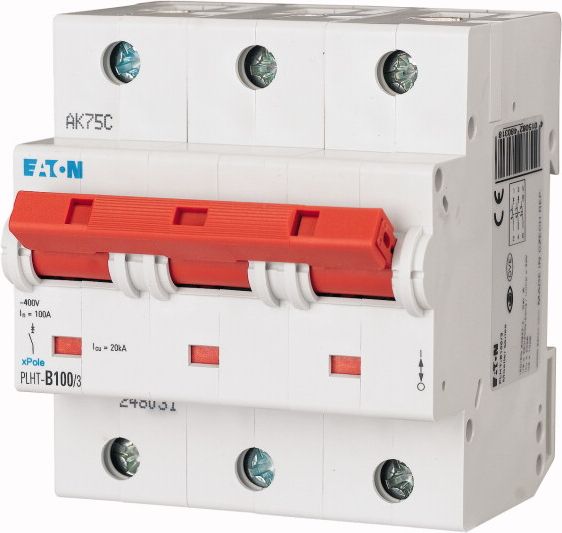 Автомат PLHT-B100/3 (B) 100А 3-pol