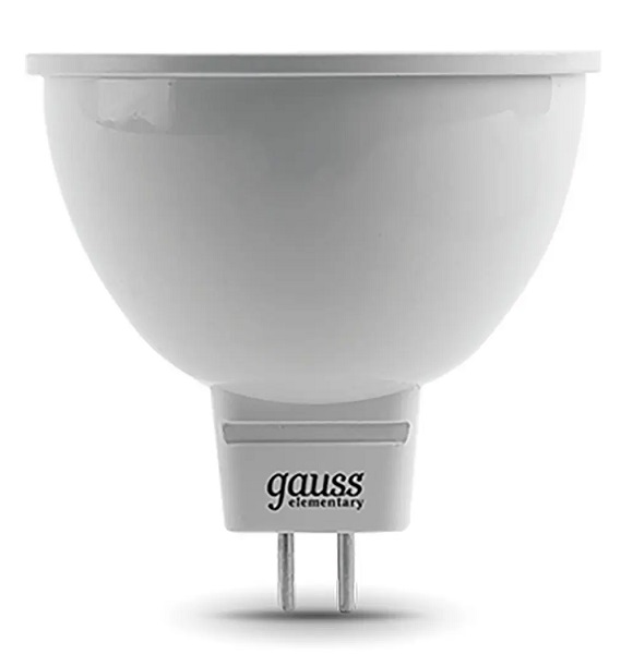 Лампа LED MR16 GU5.3 4100К 3.5Вт 300Лм Elementary Gauss