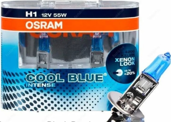 Лампа H1 64150 CBI-HCB 55W 12V P14,5S BLI1DK(Duobox) (Cool Blue +20%)