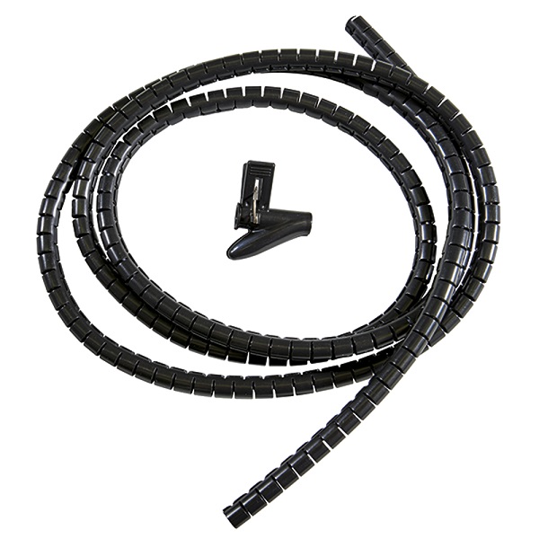Спираль монтажная, цвет черный 8-18; 2 м