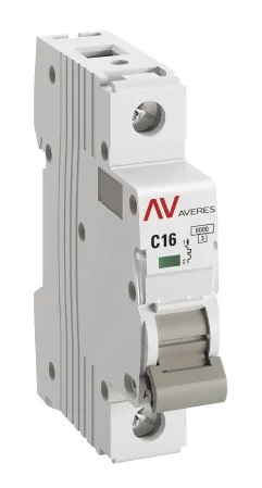 Автоматический выключатель AV-6 C16/1 6кА  AVERES EKF