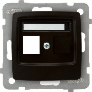 Корпус одинарной розетки KEYSTONE GPK-1S/P/40 1537