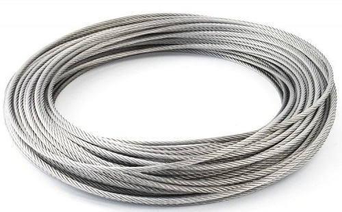 Трос 2 мм DIN3055 нерж. (боб. 250м) (Стройбат)