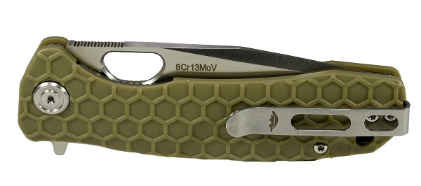 Нож Honey Badger Tanto L (HB1323) с зелёной рукоятью