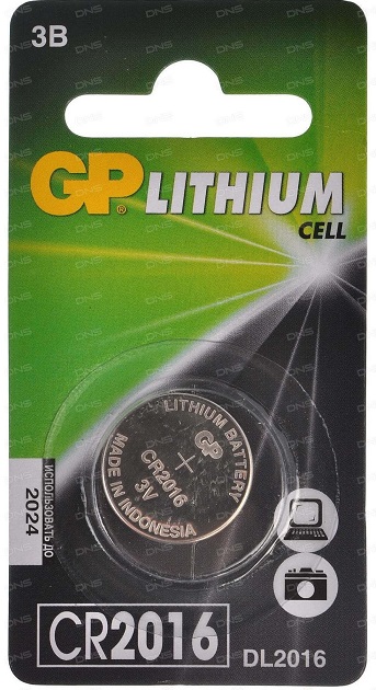 Элемент питания CR-2016  3VPANASONIC 5/card