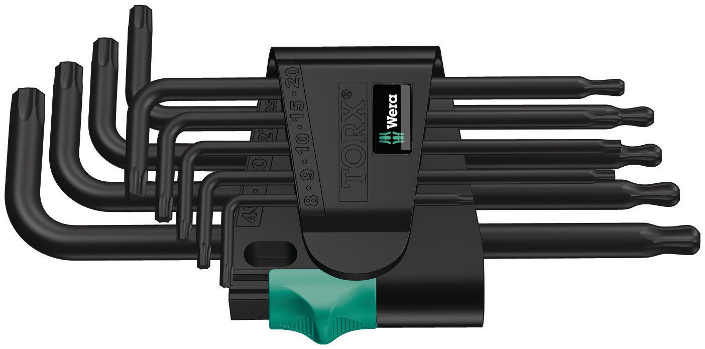 967 PKL/9 SB TORX Набор Г-образных ключей, BlackLaser (9 шт.)