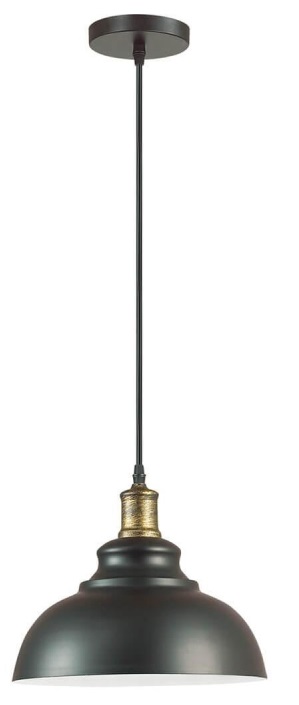 Светильник подвесной черный, Е27, мах 60Вт Lumion Suspentioni Dario