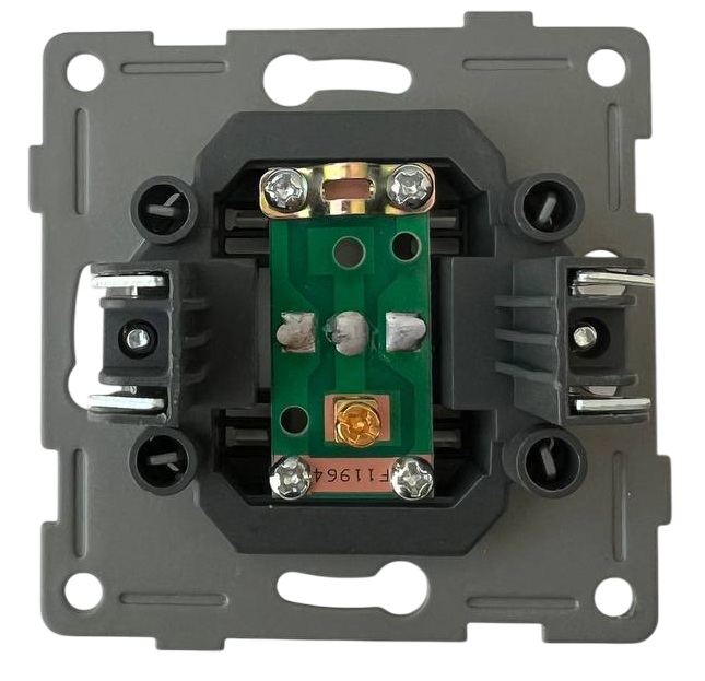 Розетка TV 1-я белая U1A-013 SoftTouch AWSPRODUCTS