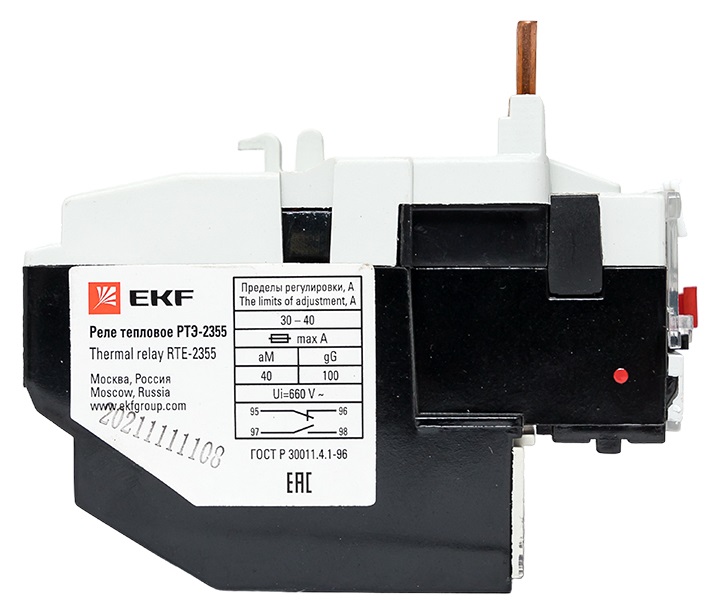Термореле РТЭ-2355 (30-40A) EKF