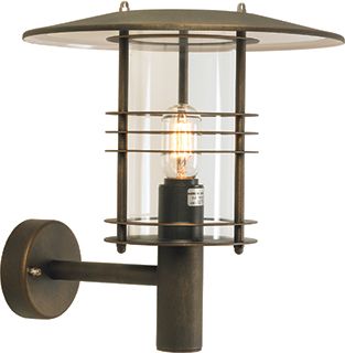 Светильник Stochholm 280 BLACK/COPPER E27 EEI A+..D