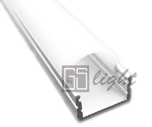 Алюминиевый профиль накладной GS.2020 (2000х20х11х20мм) 2м