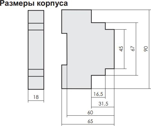 Модуль защиты контактов  MK-5-1 (230 В АС, 16А) F&F