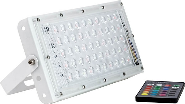 Светодиодный прожектор GLANZEN FAD-0030-50-RGB