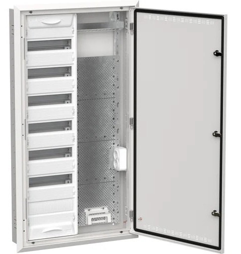 Щит металл. КОМБО TITAN 5 ЩРв-84 (2х84) IP30 белый (1130х625х130) IEK