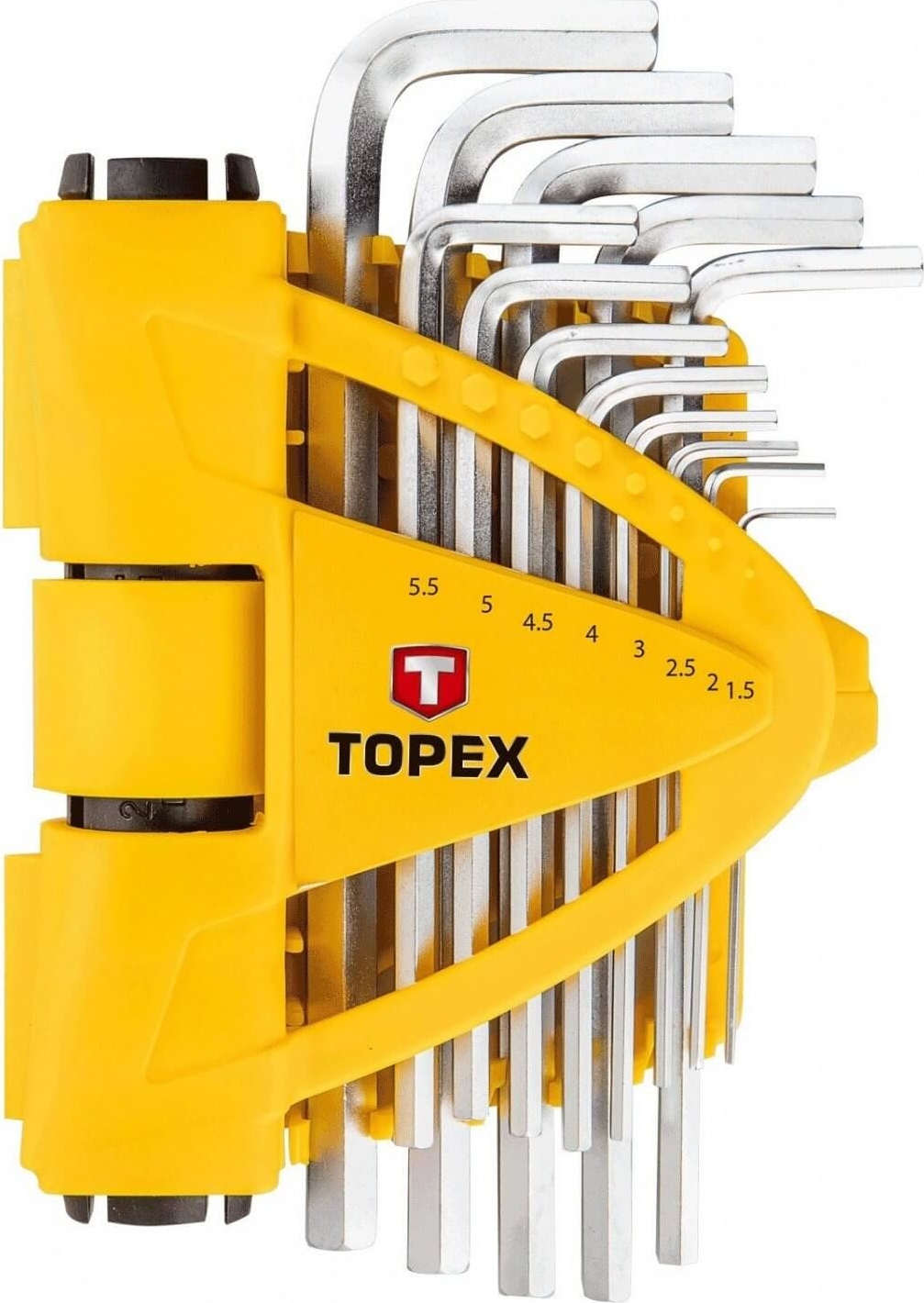 Ключи шестигранные 1.5-10 мм, набор 13 шт. TOPEX
