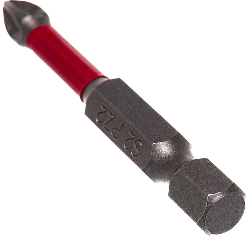 Бита 1/4" Pz2х50мм магнитная (2 шт) Quadro Torsion, ком