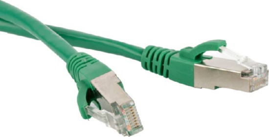 Патч-корд UTP Cat 5E, RJ45,  0,5 m (зеленый) RIPO