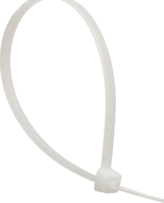 Хомут 4,8*400 белый нейлон (100 шт.) (СиайГрупп), уп