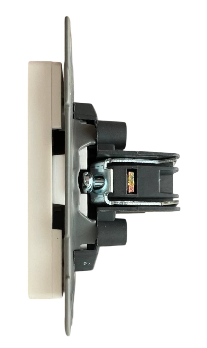 Розетка TV 1-я белая U1A-013 SoftTouch AWSPRODUCTS
