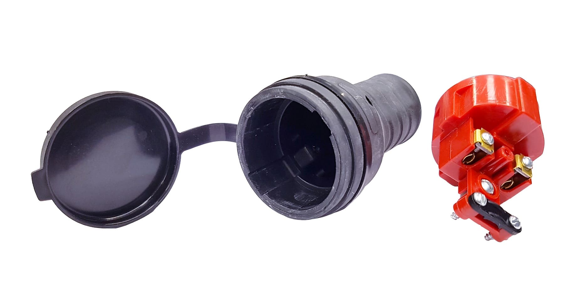 ГОРС Гнездо РП16-004 з/к штепсельное с крышкой прорезиненное /55