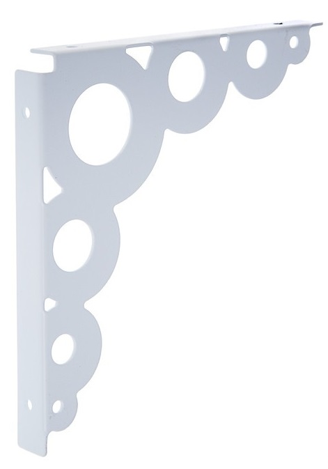 Кронштейн для полок 182*182 Белый (1шт.) (ХС)