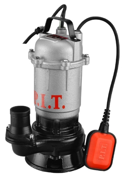 Насос фекальный PSW1100-W2 (1100Вт, с ножом, напор 20м, произ-ть 250л/мин, чугун, поплав. выкл.) P.I