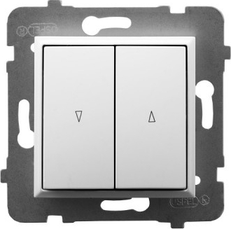 Выключатель для жалюзи, без рамки LP-7U/m/00 (2105)