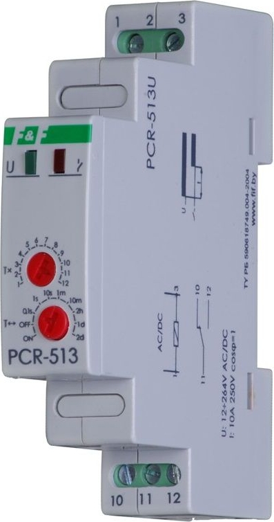 Реле времени с задержкой включения PCR-513U