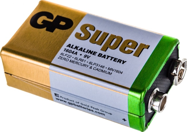 Батарейка 6LR61(крона) SUPER ALKALINE GP BL-1