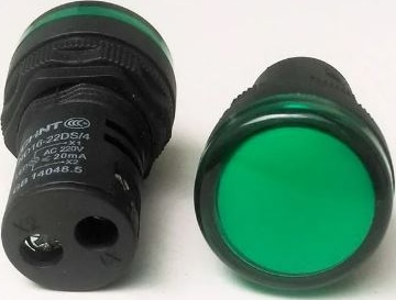 Индикатор ND16-22DS/4 зеленый АС230В