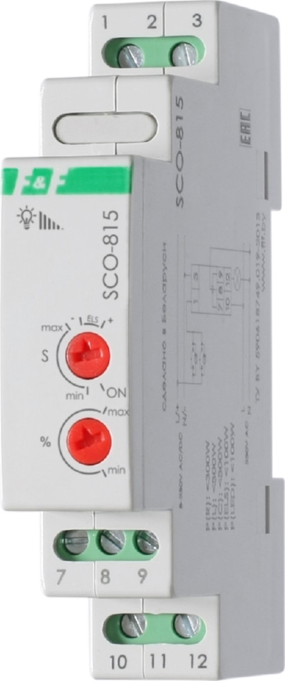 Регулятор яркости универсальный SCO-815 F&F (300Вт)